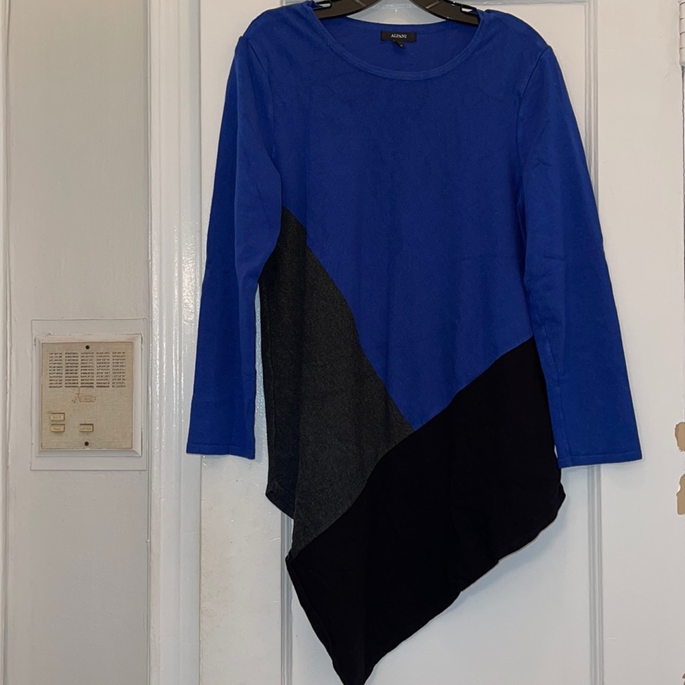 Alfani Blue Sweater Size L